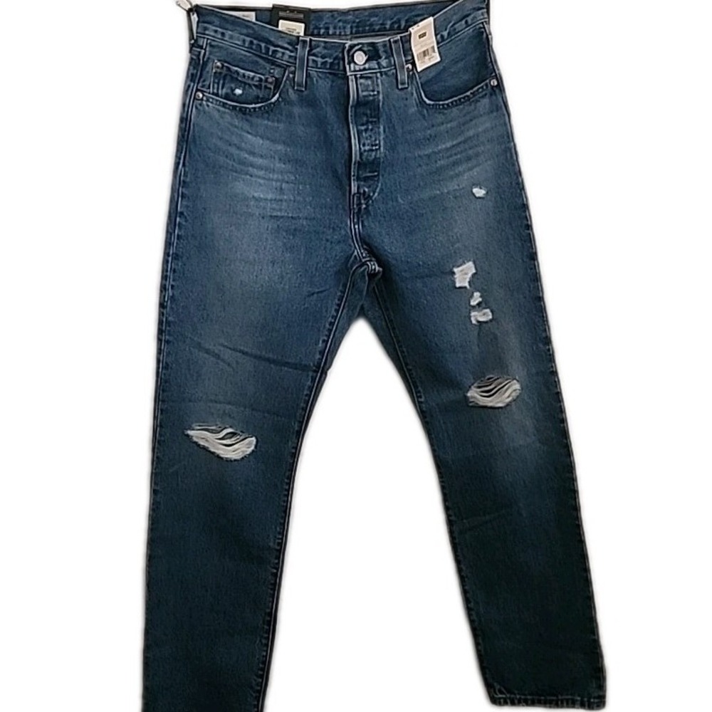 Levi's 501 Straight Denim Jeans Size W29 L30 NEW NWT All Cotton High Rise